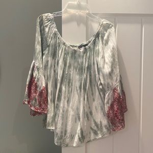 Off the shoulder blouse